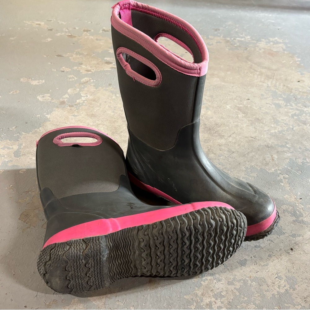 BOGS Waterproof Rain Boots Youth Size 5